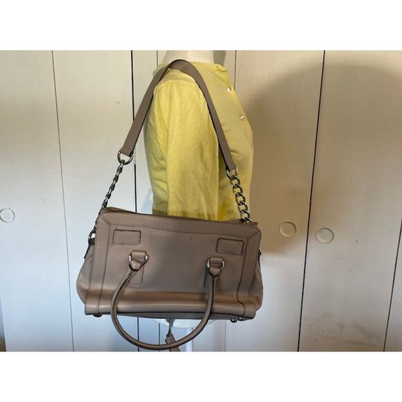 Michael Kors Hamilton Stud Quilted Purse‎ Micro-Stud Silvertone Accents - Picture 4 of 7